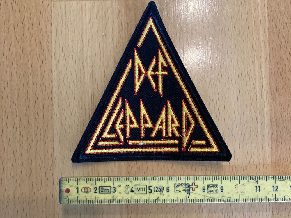 Def Leppard Patch Sticker Aufnäher Metal Rock Band (Neu (gemäss ...