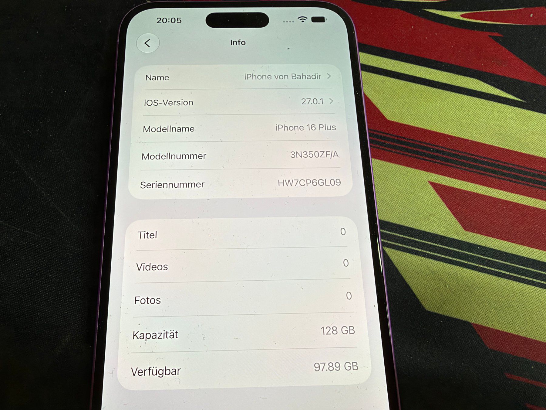 Apple Telefoni cellulari / Smartphones: Iphone 16 Plus 128Gb#181 – Usato da Au SG venduto da bah_6f5w 4