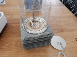 Bioethanol aus Schiefer und Glas gebraucht guter Zustand