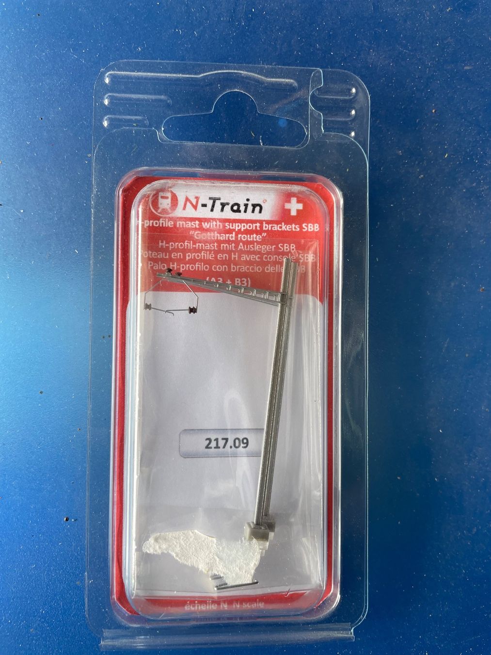 Modellini di ferrovie: N-Train 217.09 Oberleitung SBB – Nuovo e nell'imballaggio originale da Hauterive NE venduto da eriamch