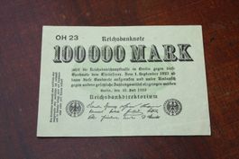 Allemangne  100 000 Mark Berlin 1923