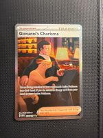 Pokémon Sammelkarte Giovanni's Charisma Trainer 204/165 🇺🇸