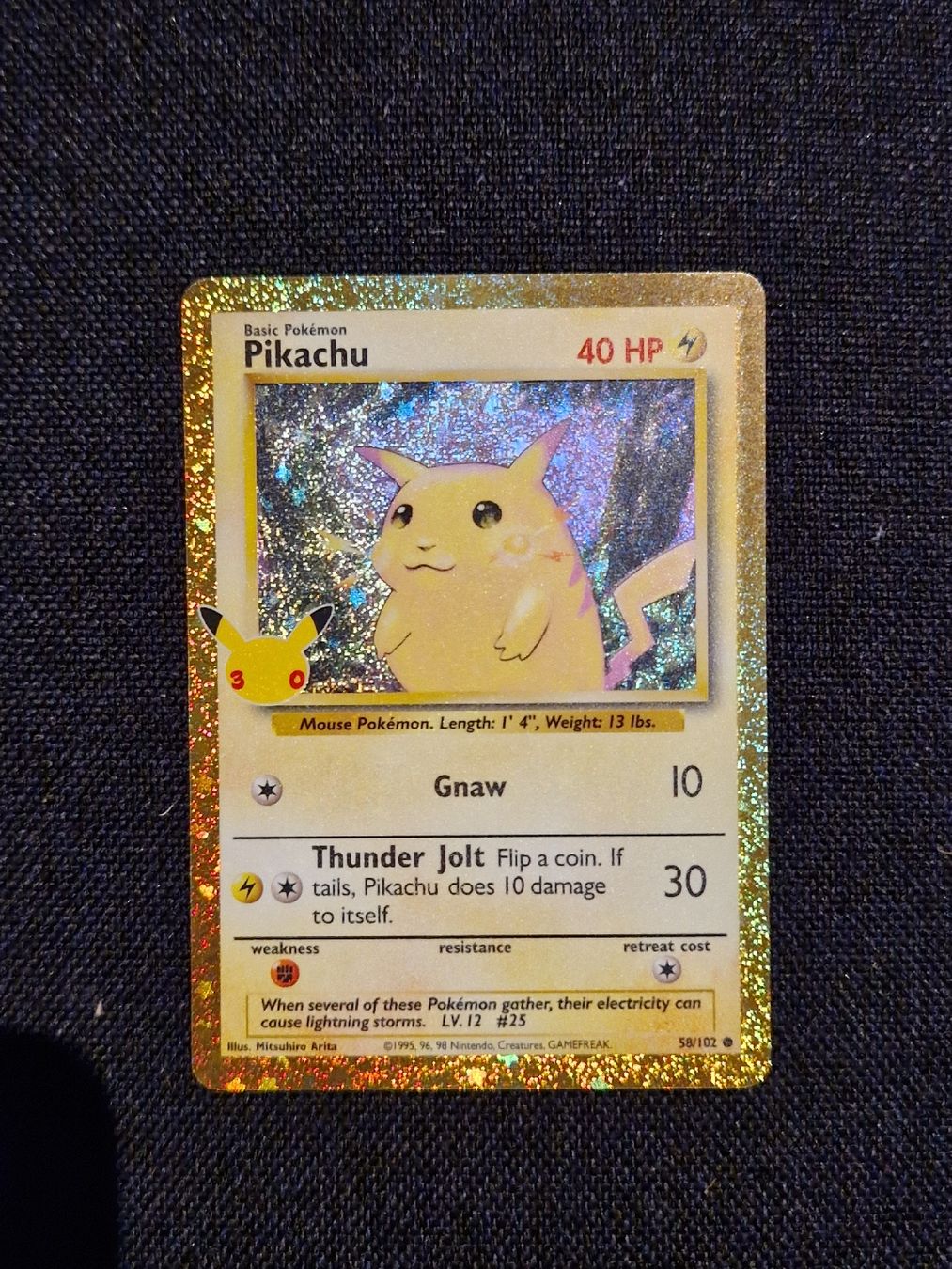 Pokémon Sammelbilder & Trading cards: Pikachu 30th Classic eng – Neu (gemäss Beschreibung) aus Giubiasco von MrGru1992