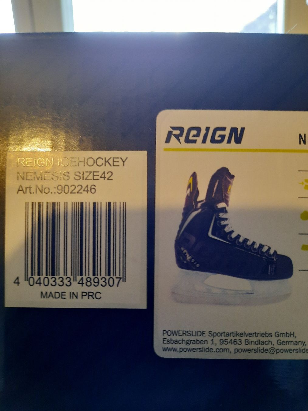 Schlittschuhe: Eishockeyschuhe Reign neu Gr.42 – Neu und originalverpackt aus Basadingen von 7_zwerge 1