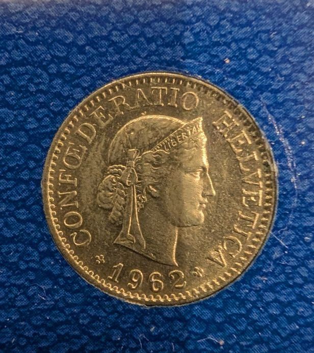 Tutti le monete: 10 Rappen 1962 – Usato da Arch venduto da coinsandmore