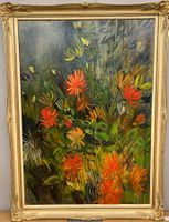 EGGLER JOSEPH WILHELM WALD Blumenbild Ölfarbe