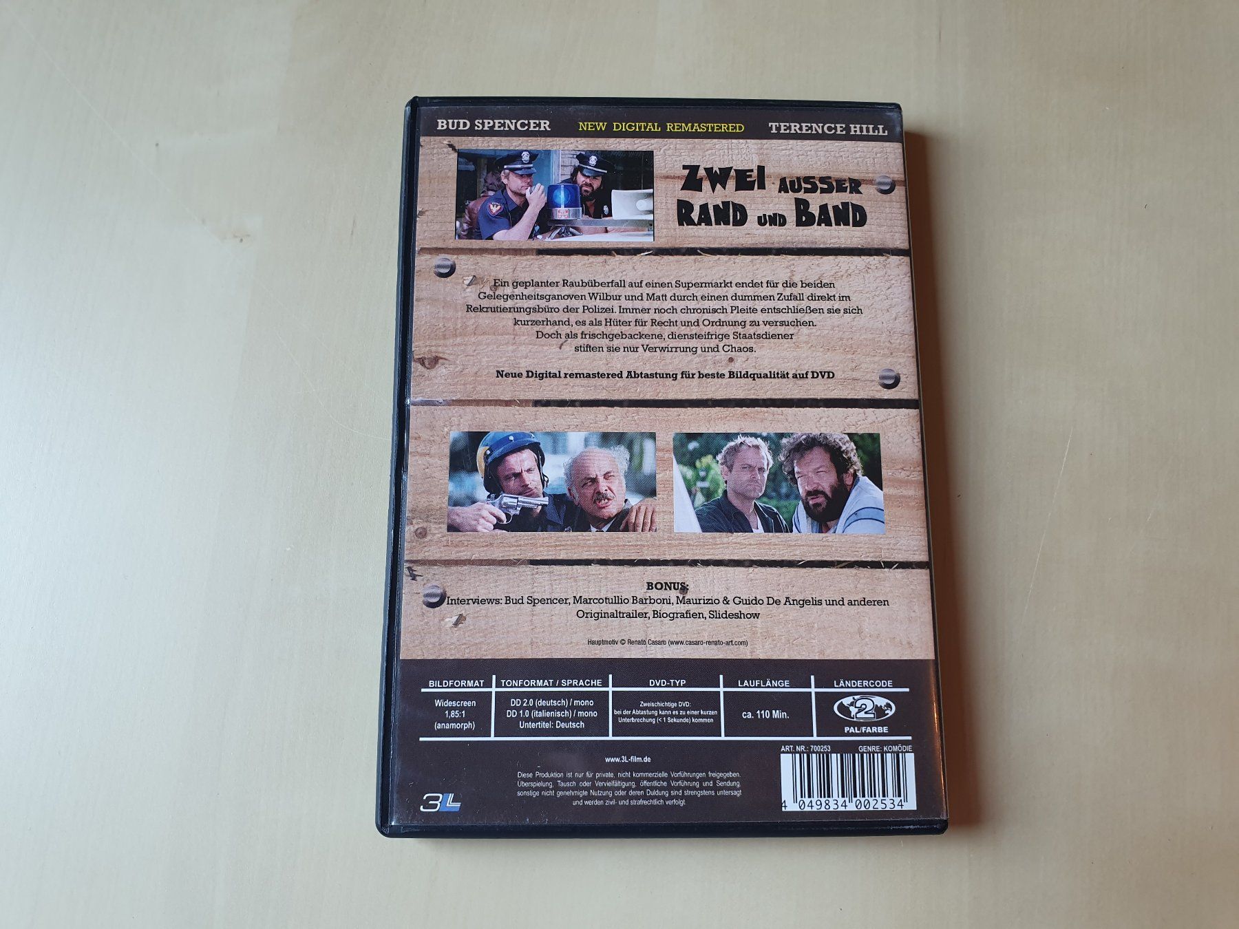 Tutti i DVDs: Zwei ausser Rand und Band – Usato da Stansstad venduto da collectorsshop 1
