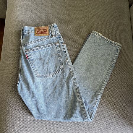 Levi's 501 Jeans Light Blue W24 L26 neuwertig 