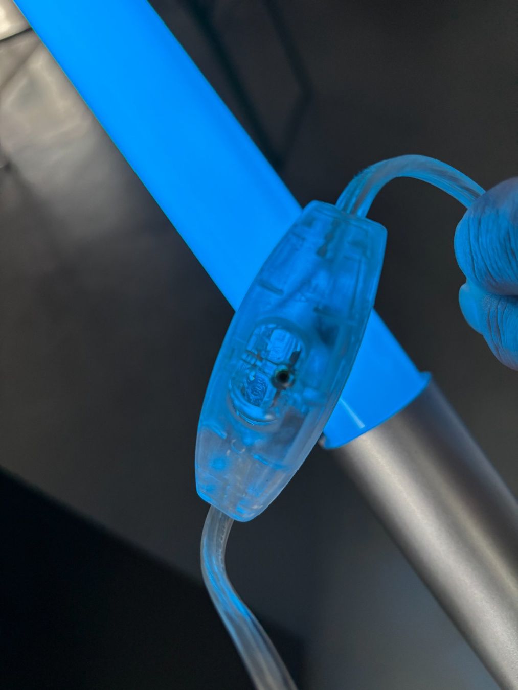 Lampes: Stehleuchte blau – D'occasion à Kriens par werbef 5