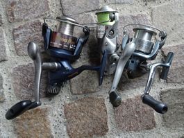 Angelrollen Galaxy GXF- Schimano Nexave 2500 -Sting Ray S340