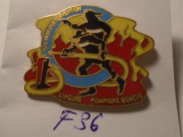 1 Genf Feuerwehr Pin - Section d'Intervention F36)