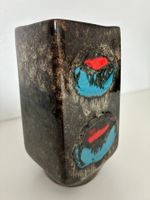 Vase "Scheurich Fat Lava Stil" 1970er Keramik Vintage