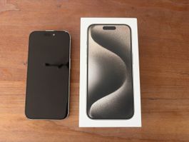 Apple iPhone 15 Pro, 128 GB, Natural Titanium