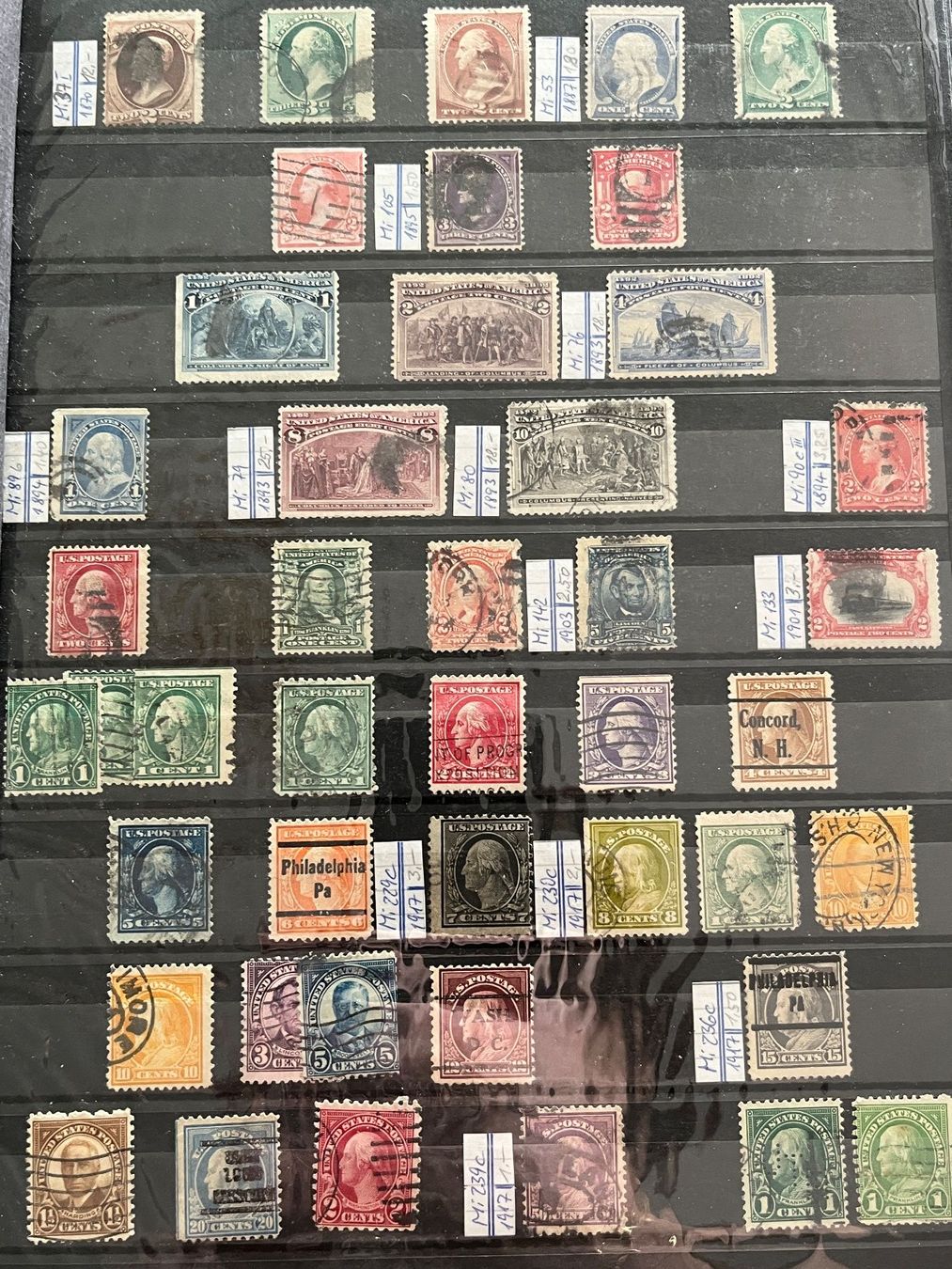 Tous les timbres: Briefmarken Sammlung International – D'occasion à Stetten AG par Brissago25 2