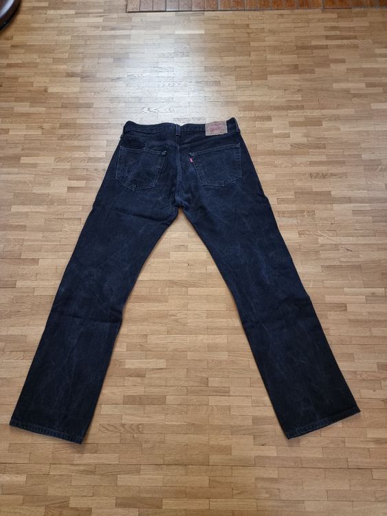 Jean Levi's 511 Premium Big E Bleu Délavé - Taille 34/32 (44 FR), Occasion Très Bon état