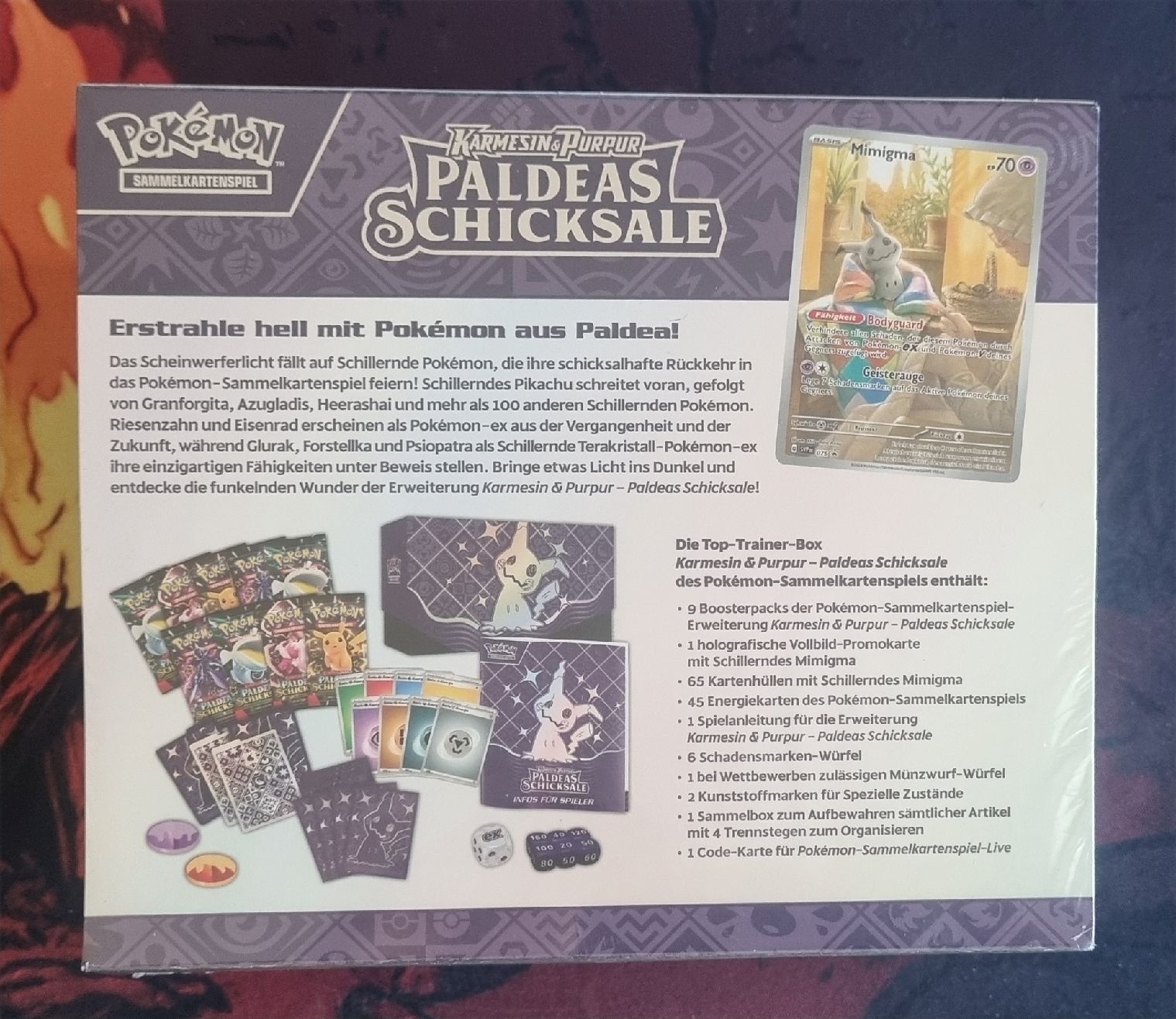 Pokémon Sammelbilder & Trading cards: Paldeas Schicksale ETB (DE) NEU SEALD – Neu und originalverpackt aus Oberbipp von ret_6hxb 2