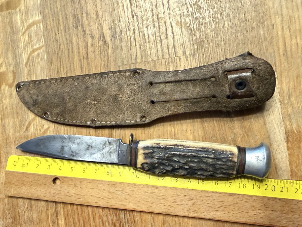 Solingen Zubehör: Jagdmesser Robert Klaas Solingen Antikes Messer – Gebraucht aus Goldach von Messerguru 6