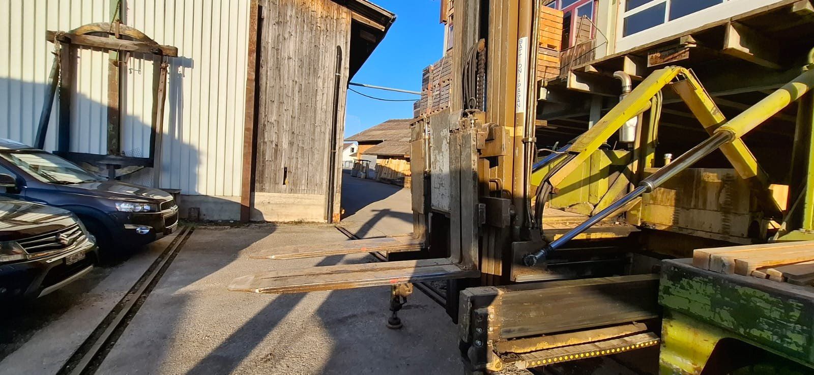 Diesel Carrelli elevatori e a forche: Seitenstapler BP 6tonnen 7m hoch – Usato da Grünenmatt venduto da Lerchholz 4