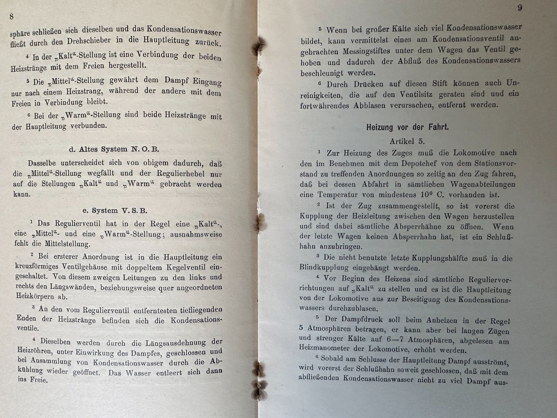 Documents: SBB, Uraltes SBB-Reglement (1904) – D'occasion à Zürich par Linthi1 5