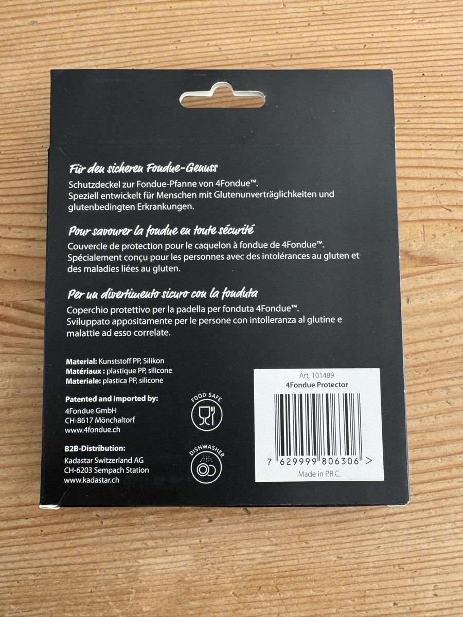 Padelle: 4Fondue, Pfanne mit 4 Kammern – Nuovo e nell'imballaggio originale da Urtenen-Schönbühl venduto da Lalablue 5