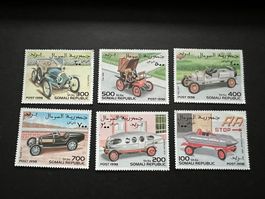 SOMALIA REP 1998 CPL SET  Antique Cars** illegal  (D426)