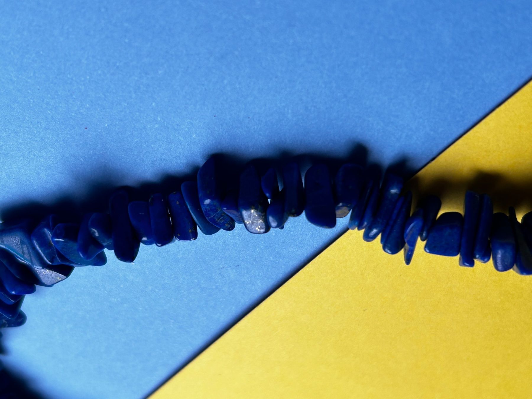 Catenine: Lapislazuli Edelstein Kette (48cm) – Usato da Laufen venduto da Bellebellezza 5