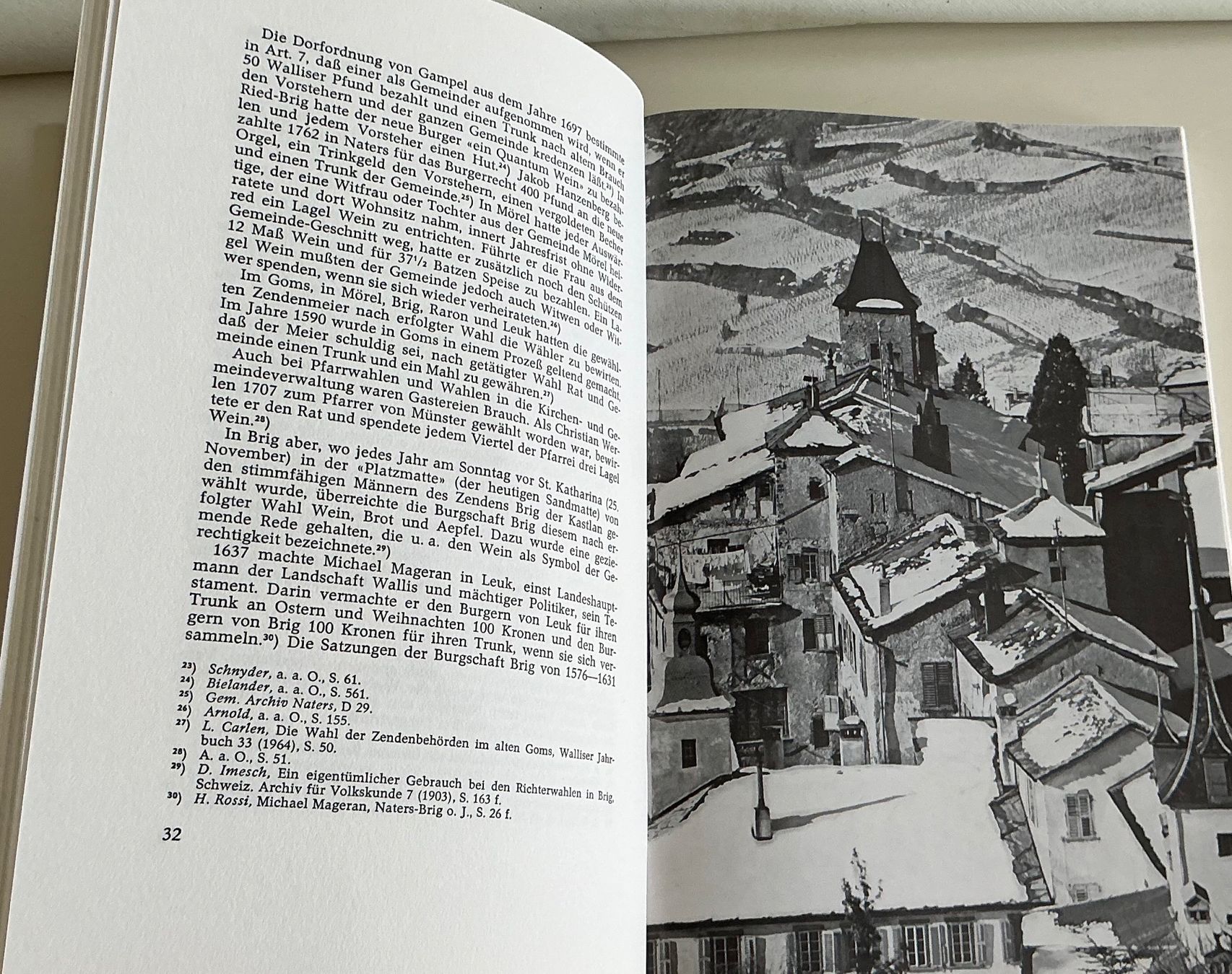 Libri: Weinbuch "Der Wein im Oberwallis" 1972 – Usato da Crans-Montana venduto da plainemorte 3