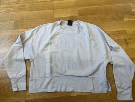 Nike Damen Sport Pullover Dri-Fit, Beige, Grösse XS