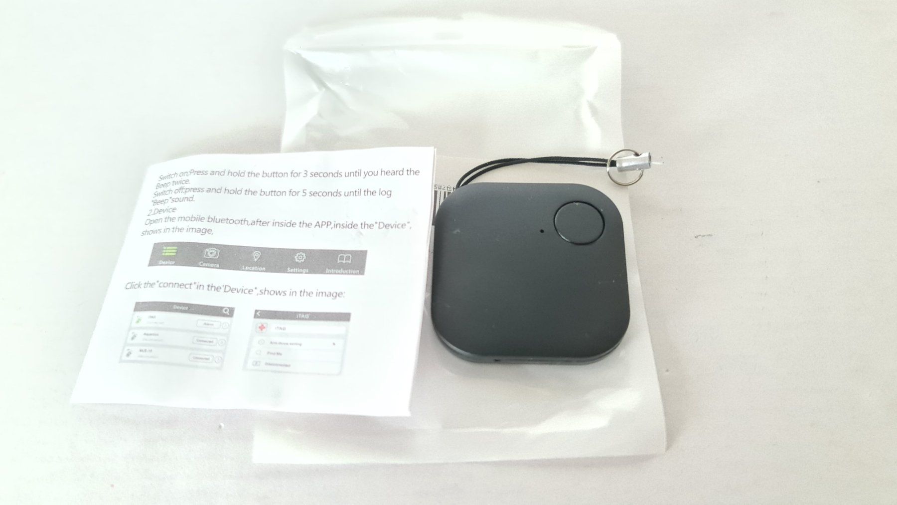 Portachiavi: Bluetooth Anti Lost Alarm Tag – Nuovo e nell'imballaggio originale da Uerkheim venduto da Kaufoption