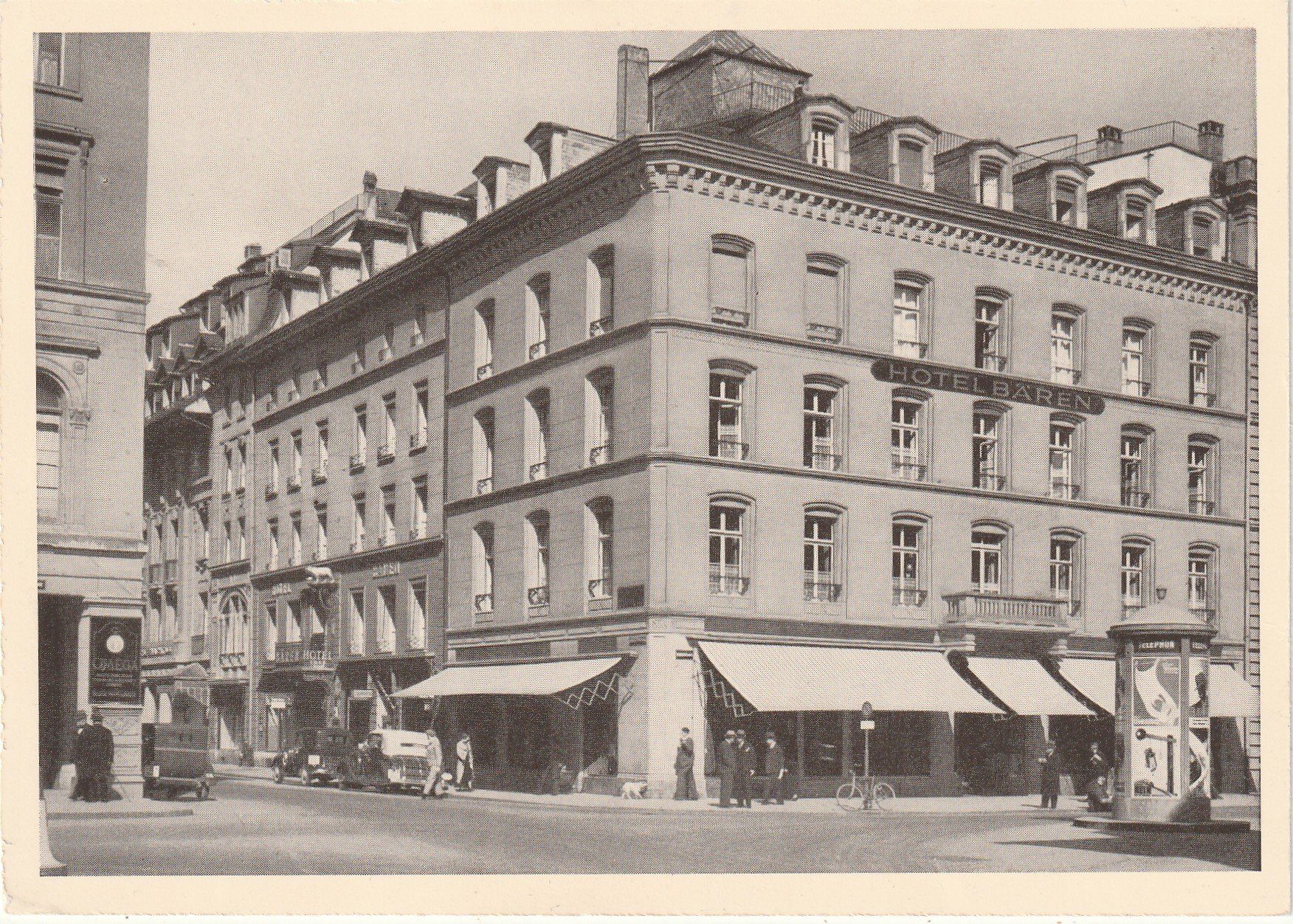 Cartoline postali: Bern Hotel Bären – Usato da Rorschacherberg venduto da fratovi2