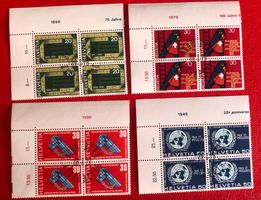 4 er Block Nr.476/477/478/479 mit VollStempel Bern