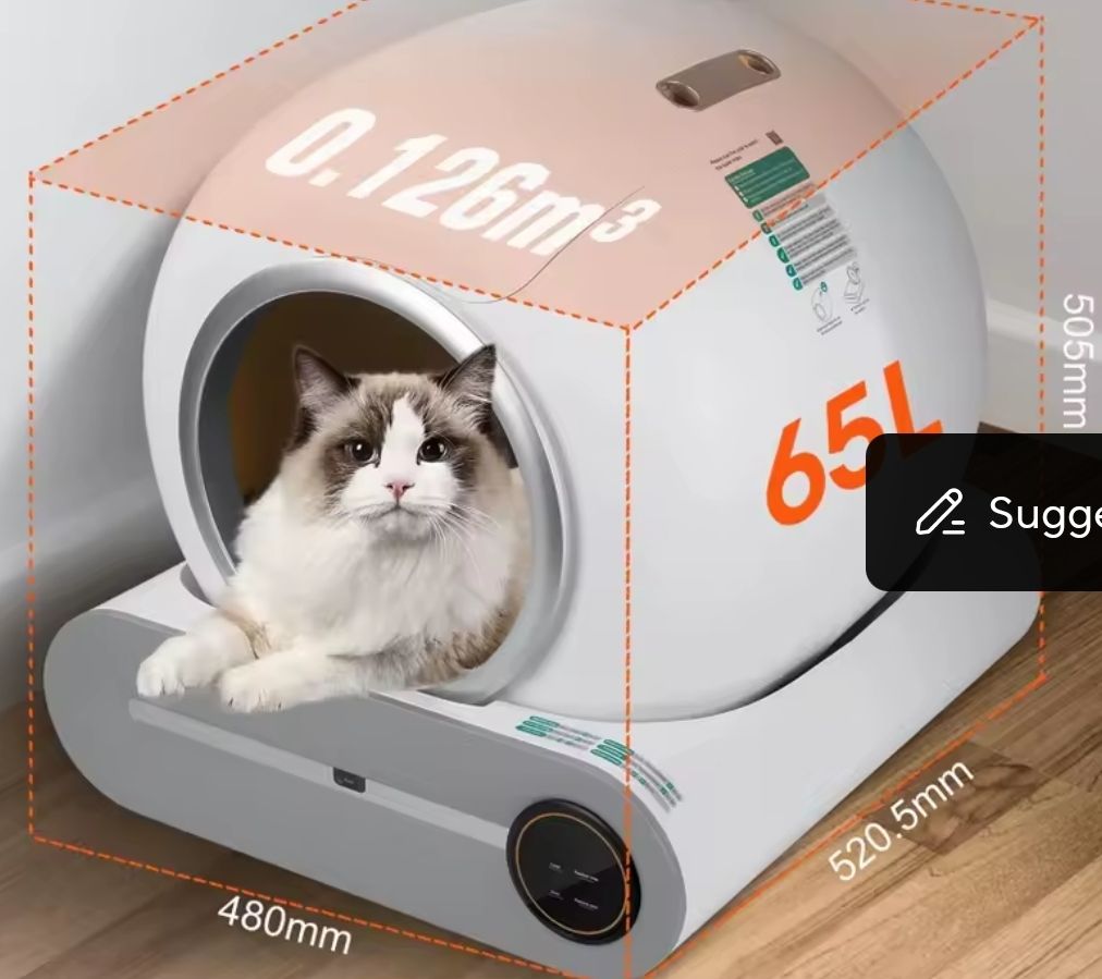 Forni: Automatic Cat Litter Box 65L 480x520x505mm – Usato da Münchenstein venduto da s3bas7ian