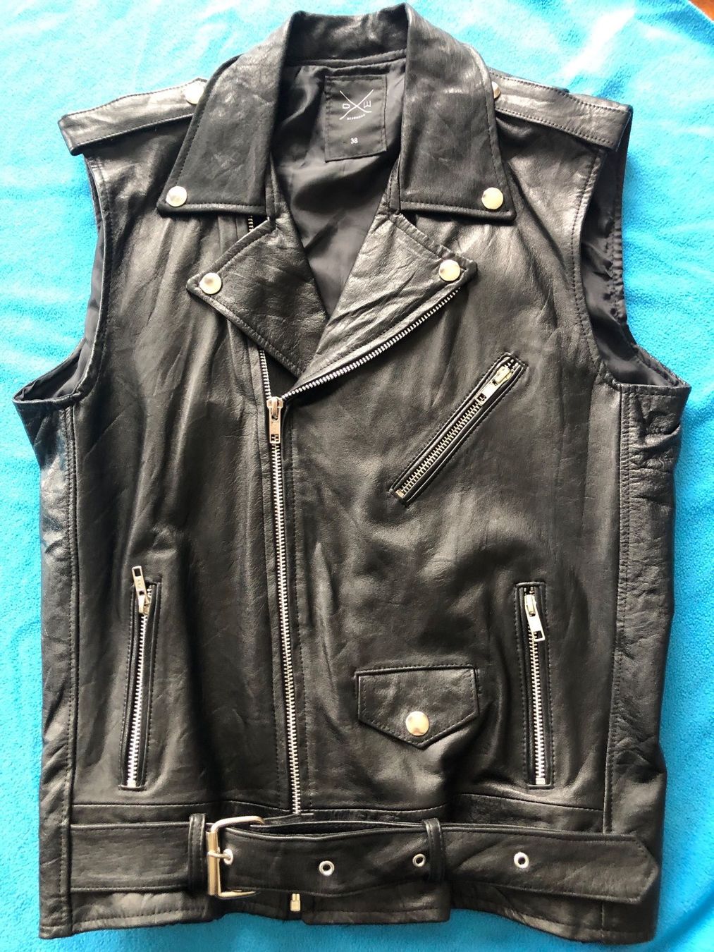 Gilet & Giacche senza maniche: Cooles Echtledergilet – Nuovo (secondo la descrizione) da Niederhasli venduto da bluedog21