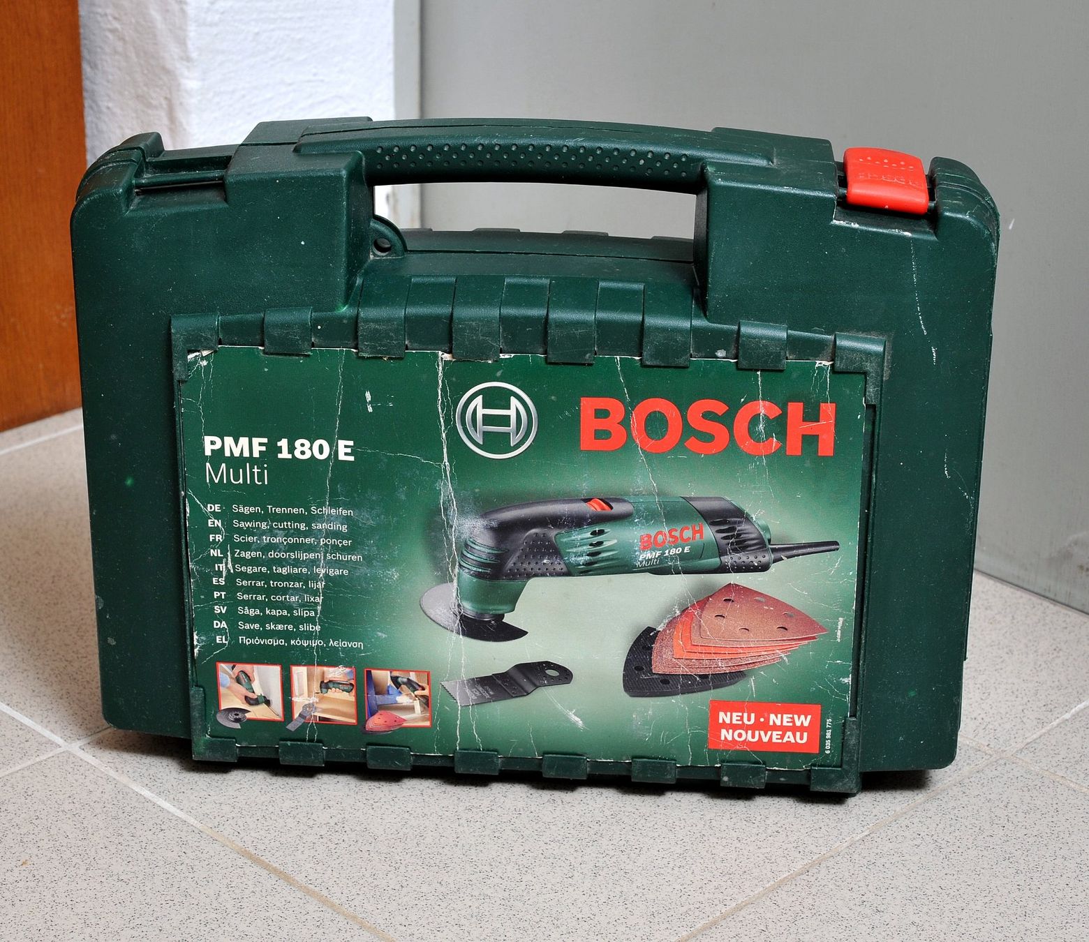 Bosch Tutti gli attrezzi: Bosch PMF 180E Multi Oszilierer Multitool Säge Werkzeug – Usato da Gränichen venduto da Zuckerhut45