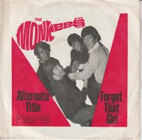 THE MONKEES - Alternate Title, Single + Autogramm-Karte 1967