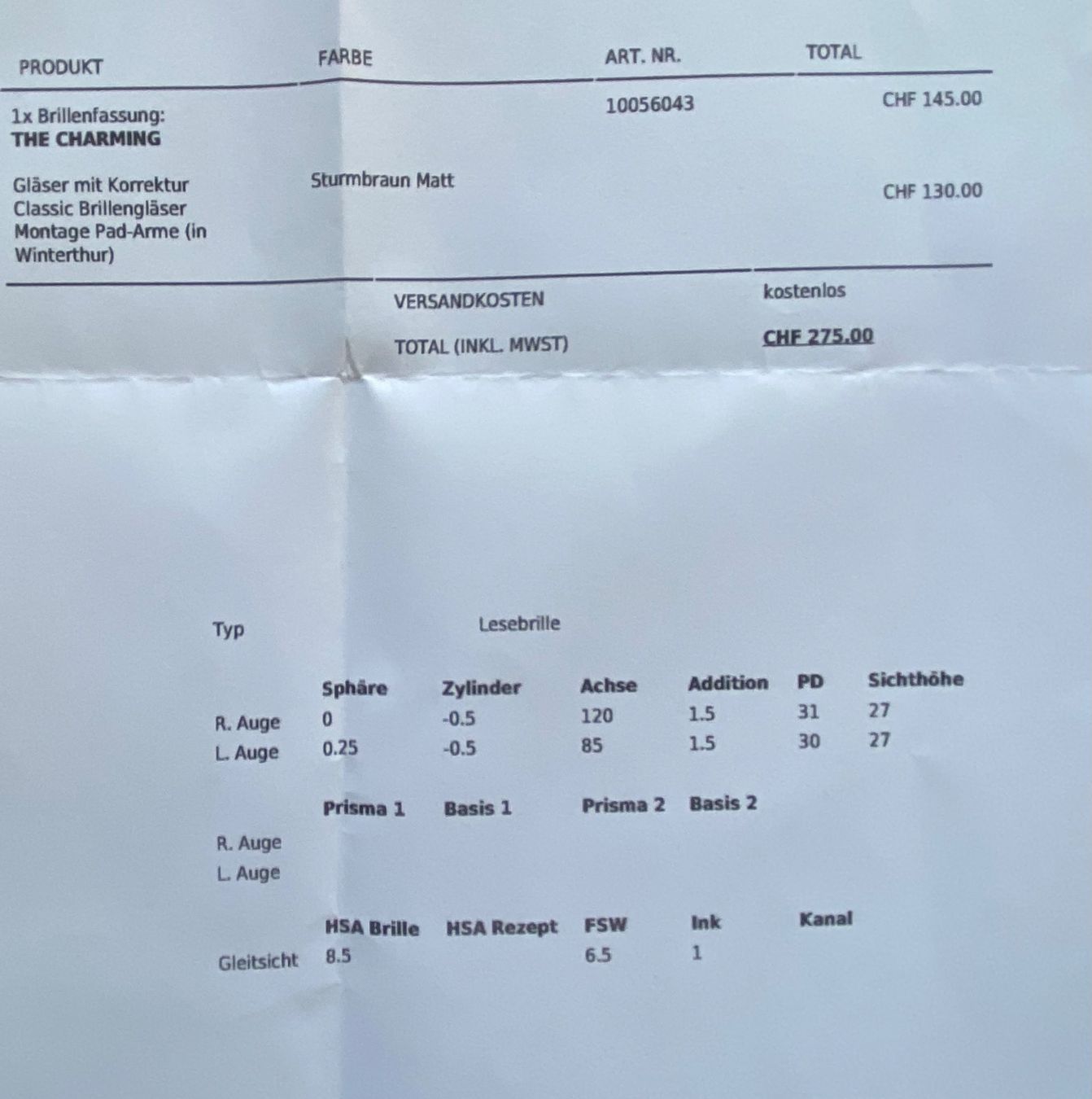 Occhiali & Lenti: Lesebrille neu – Usato da Bern venduto da Alexandra9 3