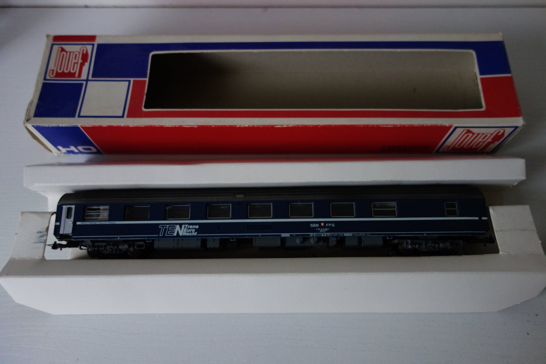 Jouef Modellini di ferrovie: JOUEF 5784 , SBB TEN,  WS, Beleuchtung, OVP – Usato da Schachen b Herisau venduto da Locophon 5