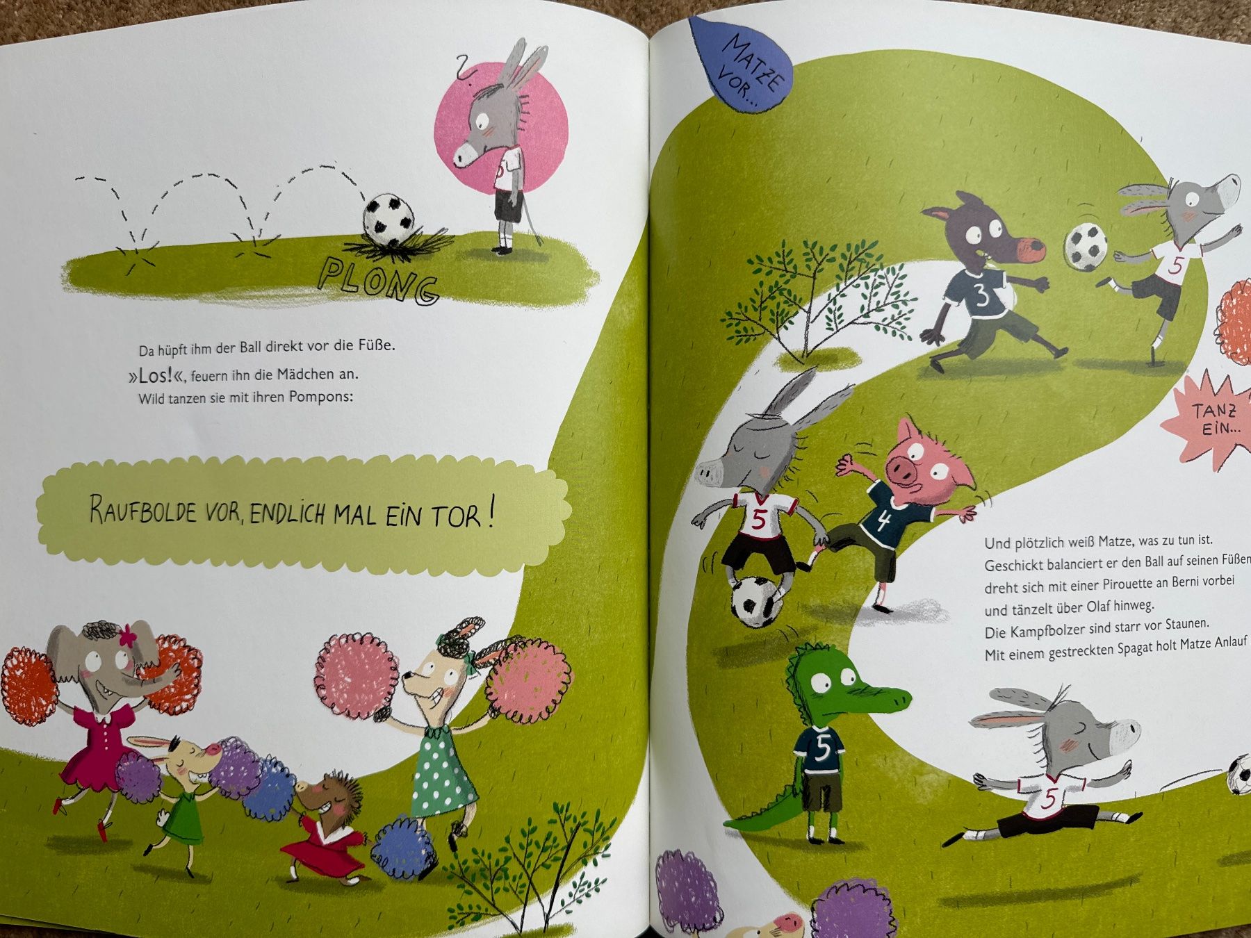Libri: Matze vor, Tanz ein Tor! – Nuovo (secondo la descrizione) da Aarau venduto da Kilauea 5