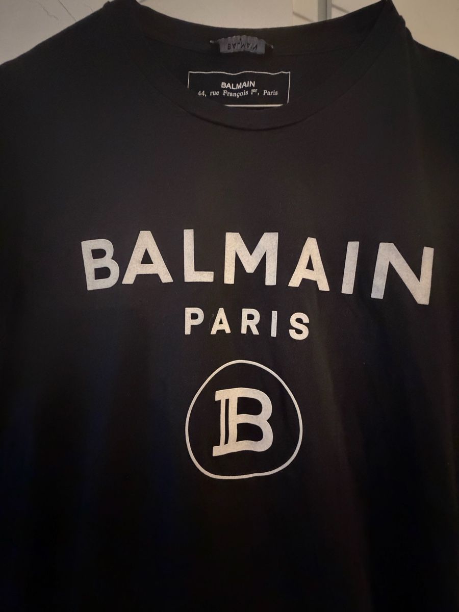 Balmain T-Shirts: Balmain T-Shirt Nero Taglia S – Gebraucht aus Lugano von can_xdd8 1
