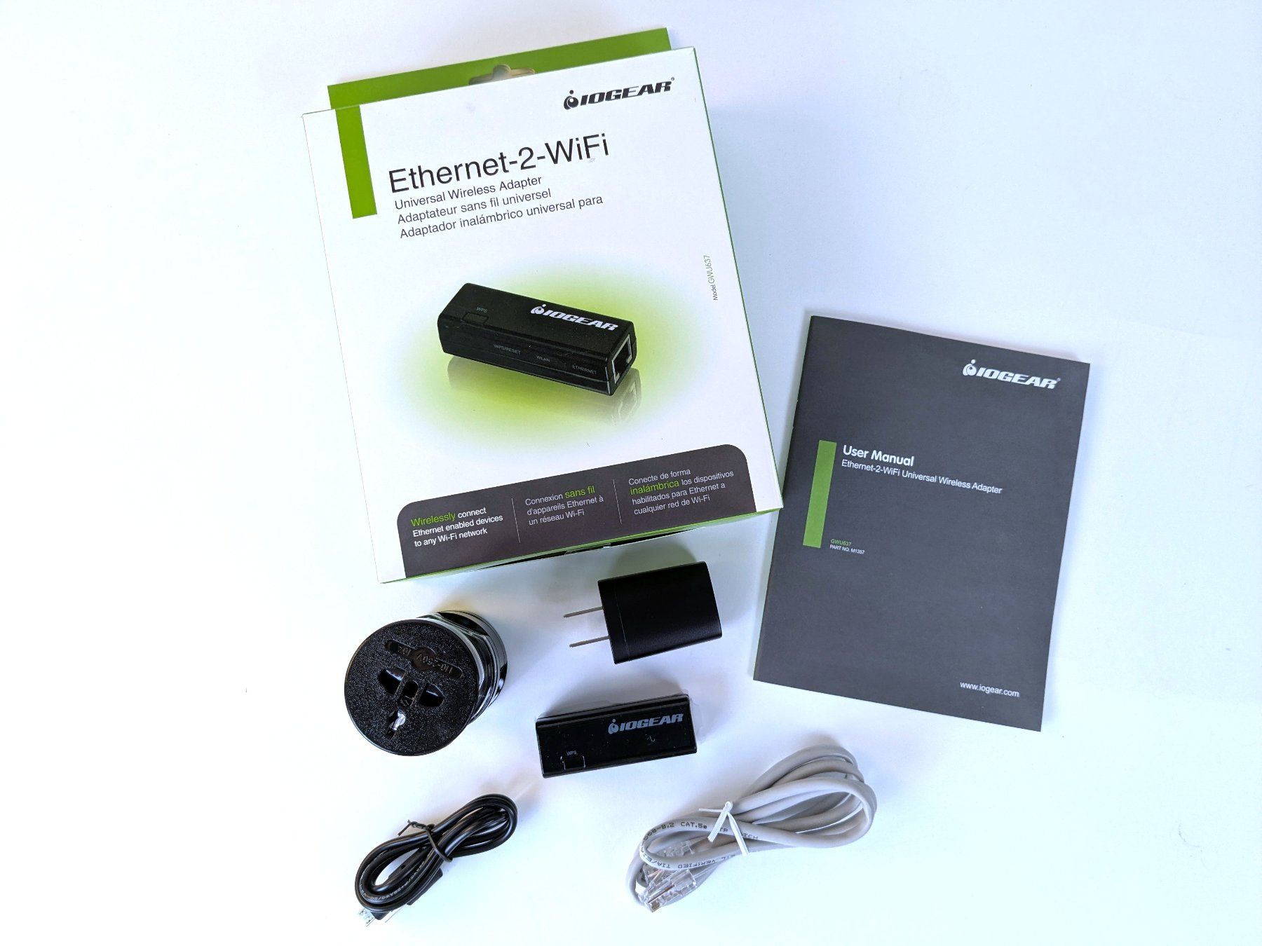 Unità & Adattatore: IOGEAR Ethernet-2-WiFi Adapter – Nuovo (secondo la descrizione) da Dintikon venduto da Restwert_Dintikon