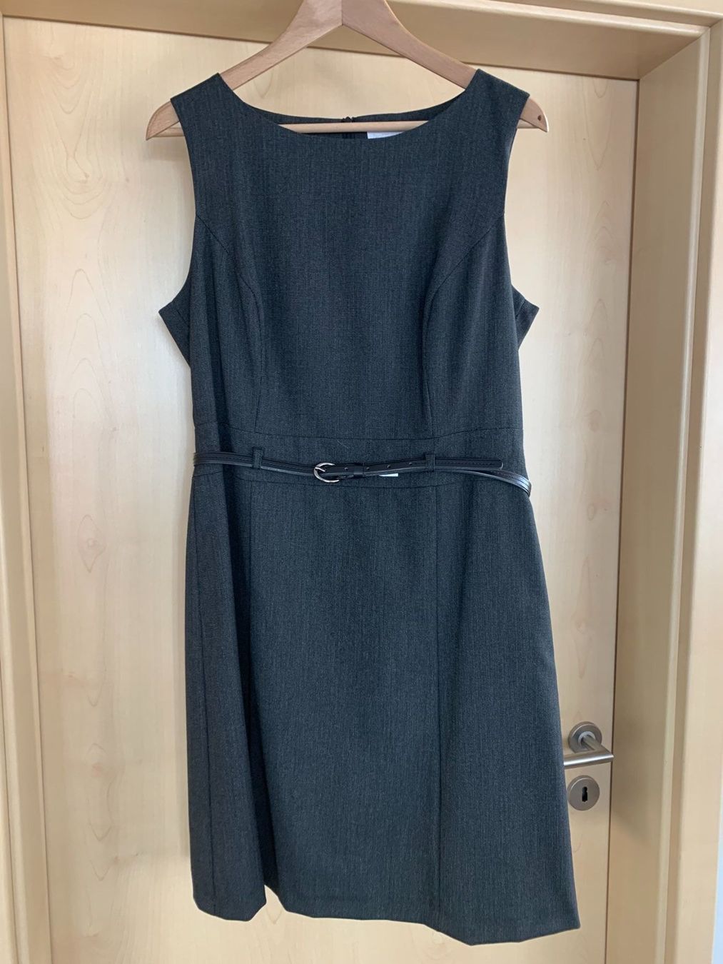 S.Oliver Kleider: Damenkleid dunkelgrau (S.Oliver) Gr.42 – Neu (gemäss Beschreibung) aus Azmoos von Verwir64