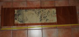 peintures sur rouleaux suspendu Bouddha chinois? 170 cm