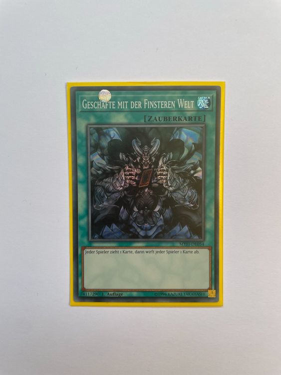 Yu-GI-OH Grapha Drachenoberherrschen Der Finsteren WElt