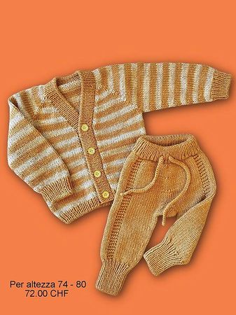 Costumi lavorati a maglia per bambini