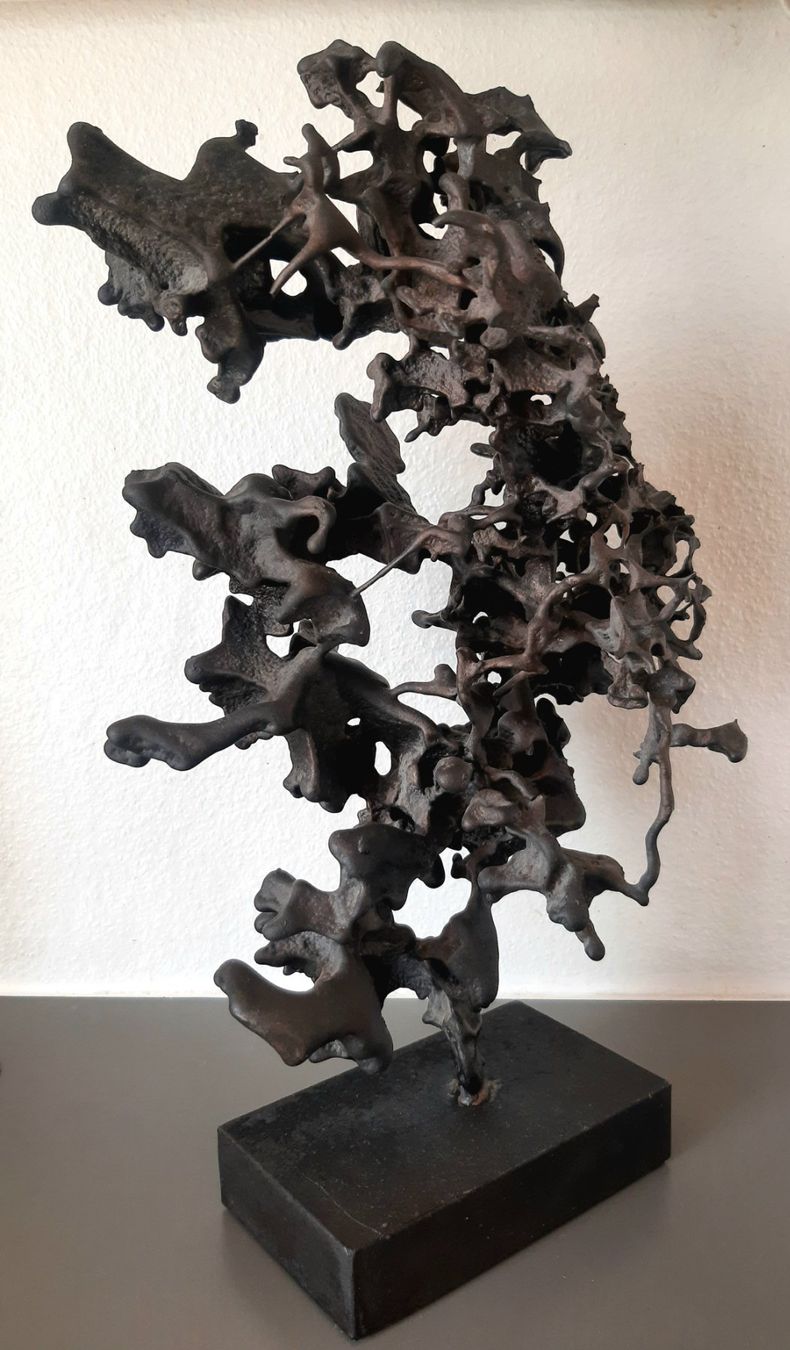 Sculture & Statue: Grosse abstrakte Metall Skulptur – Usato da Arbon venduto da torso444 2
