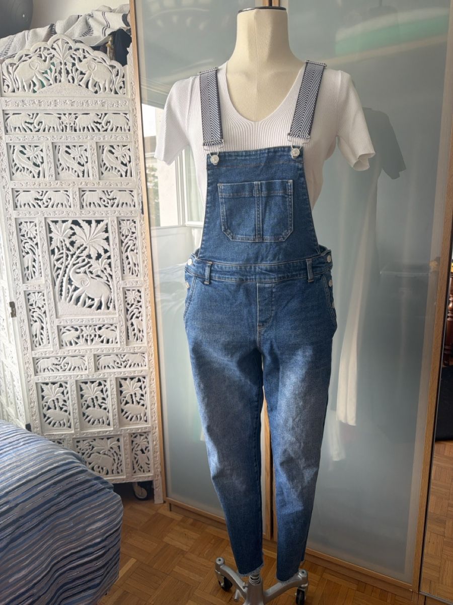 Kookai Jeans: Salopette jean Kookai – Usato da lausanne venduto da annec777