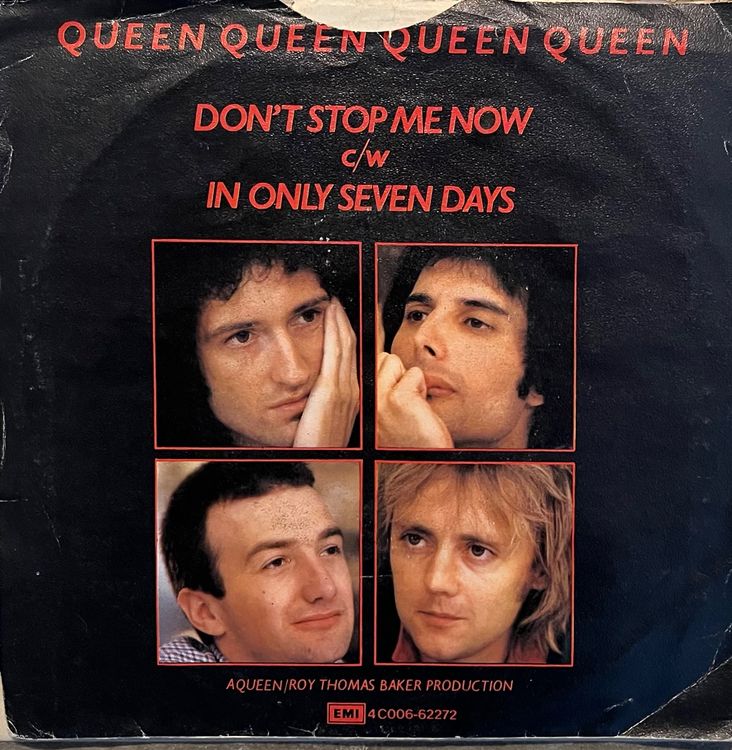 Maglietta Queen Don't Stop Me Now – Ufficiale, Unisex, 100% Cotone