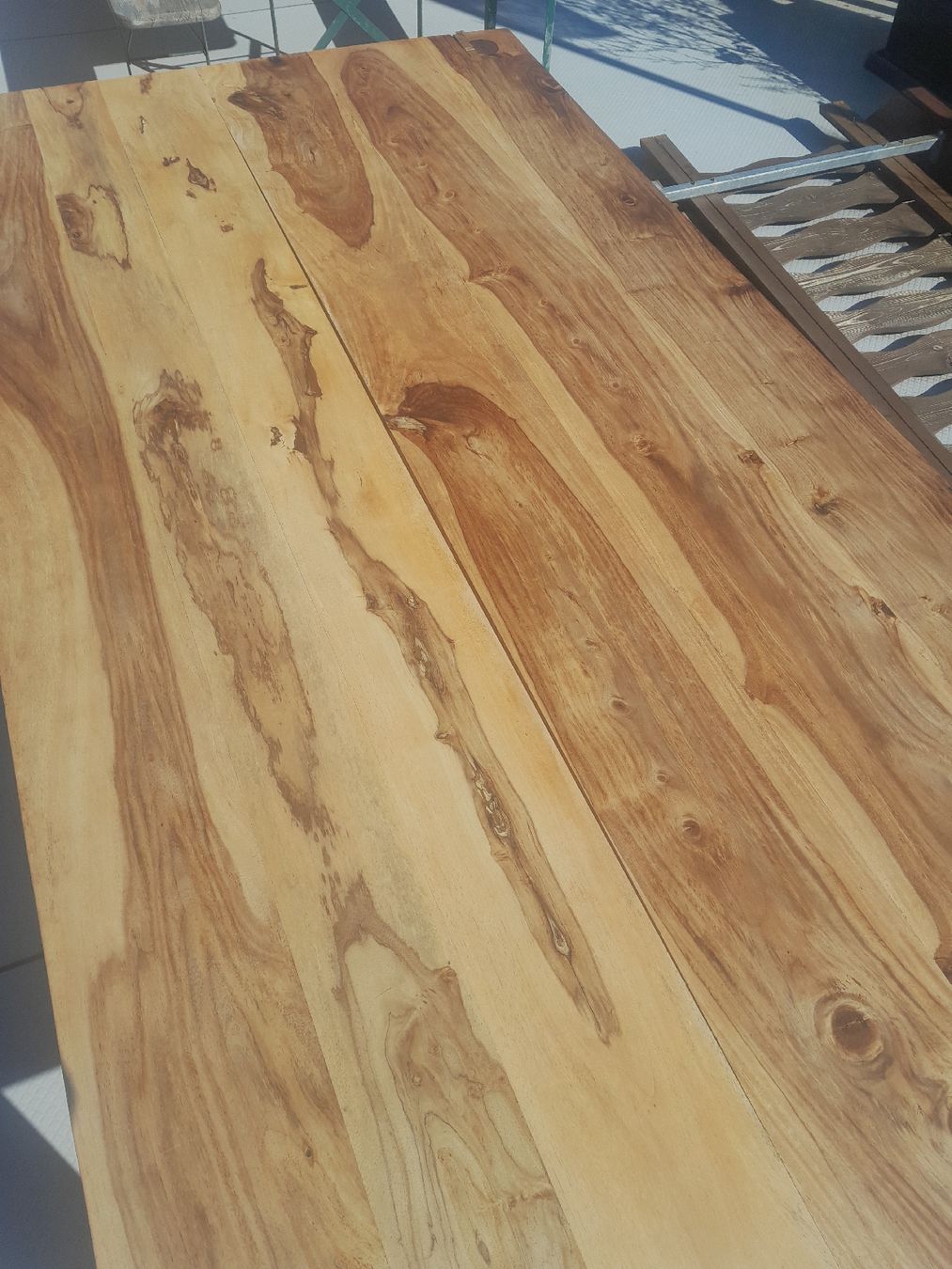Tables: Esstisch 200cm 100cm 75cm – D'occasion à Studen SZ par Mostelbock02 2