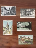 5 Ansichtskarten Schweiz von Bremgarten AG