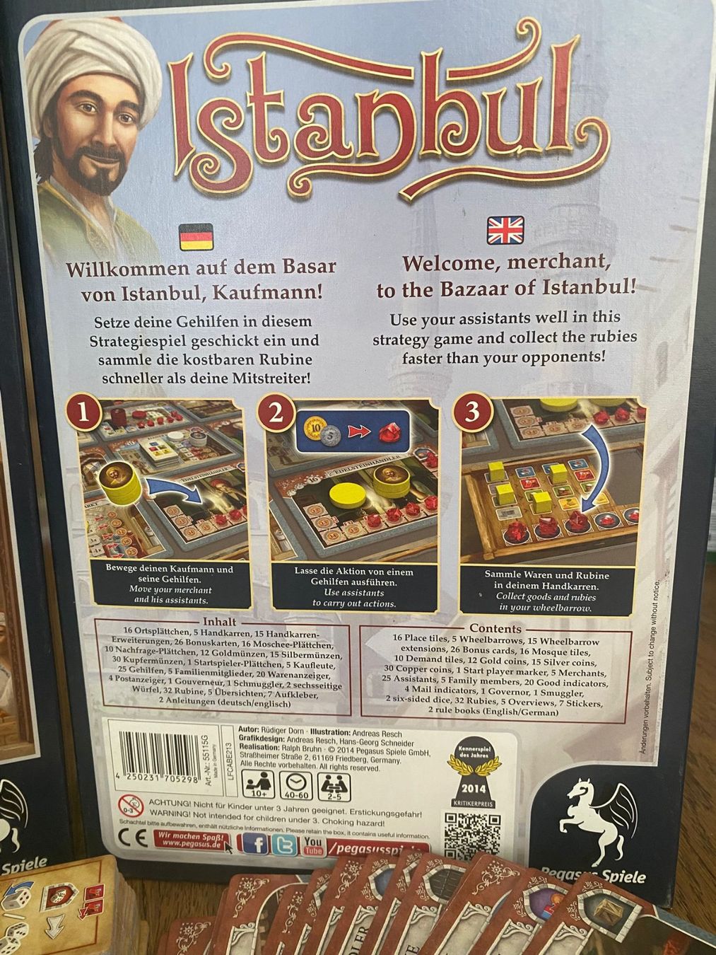 Pegasus Spiele Giochi: Brettspiel: Istanbul – Usato da Hedingen venduto da hol_h8wm 3